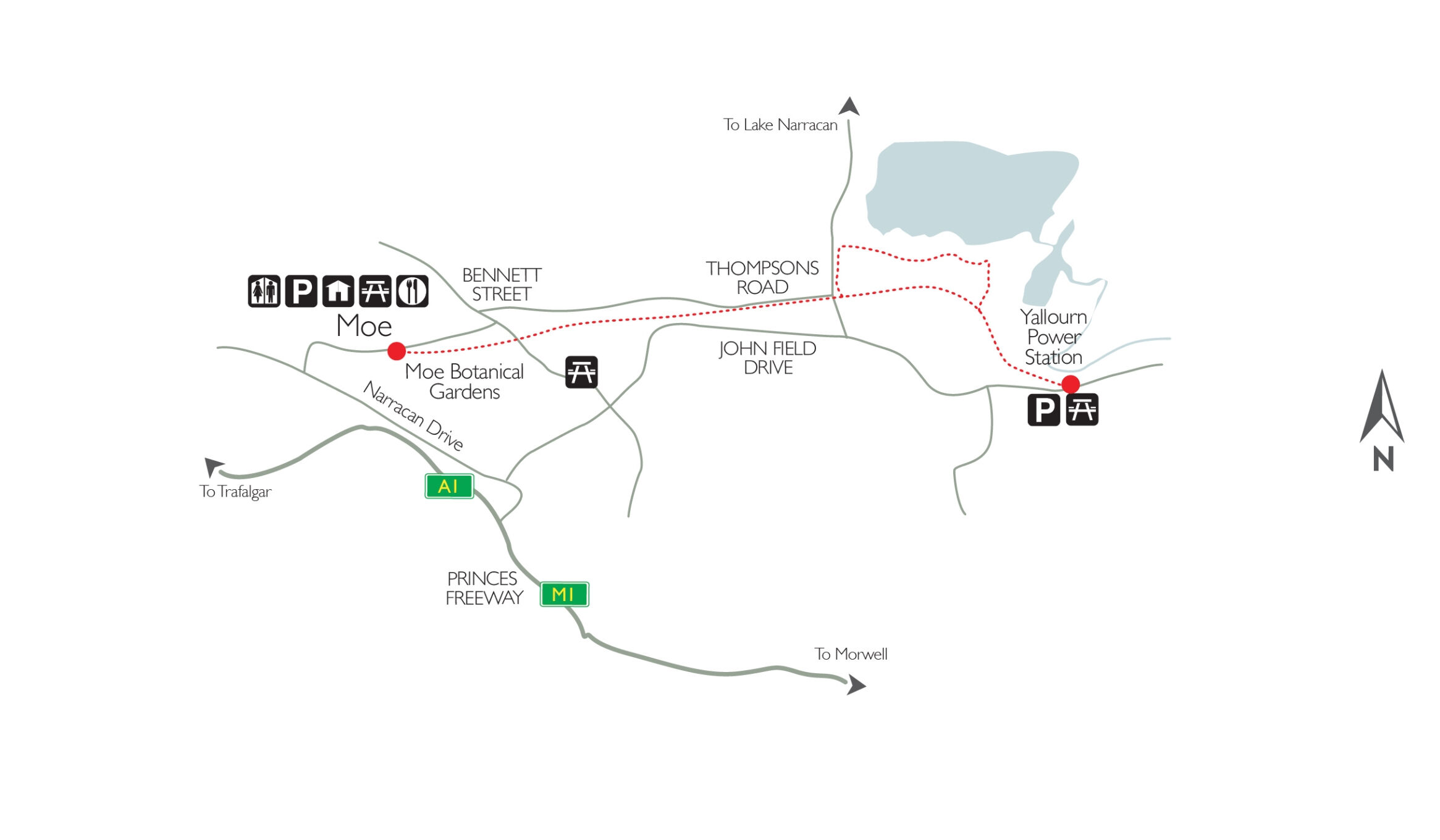 Moe to Yallourn Rail Trail Visit Gippsland