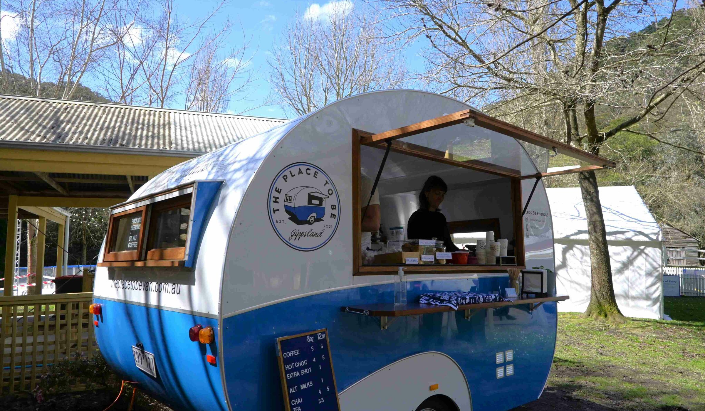 The Place To Be Coffee and Sandwich Van Visit Gippsland
